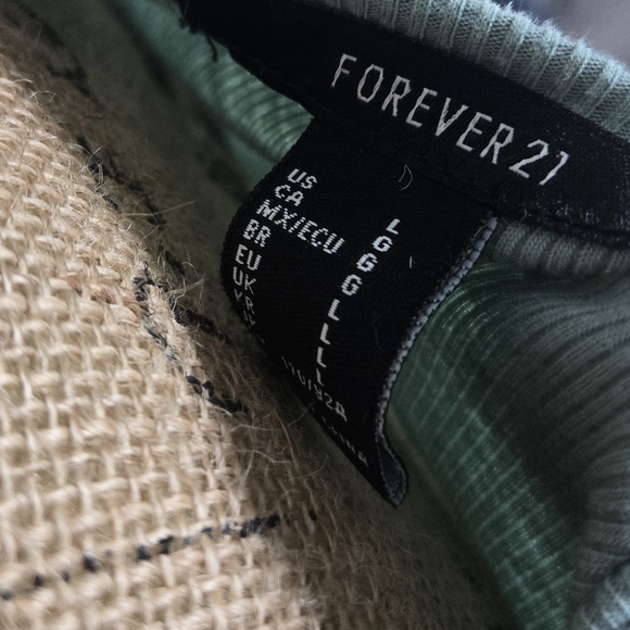 Forever 21 Mint Green body-con dress - Picture 3 of 3